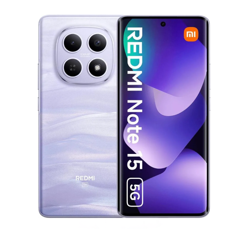 Xiaomi Redmi Note 15 5G 8 Go/256 Go Violet - Neuf — Reconditionné Garanti 12 mois · Smarty Paris